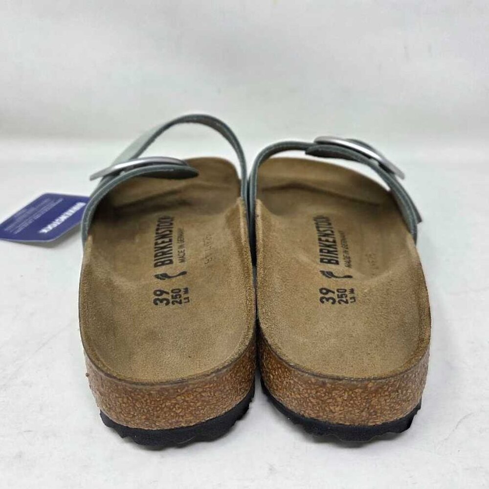 New women's 39 (US 8) Narrow fit Birkenstock Madrid Big Buckle sandals Pure Sage - Picture 9 of 11